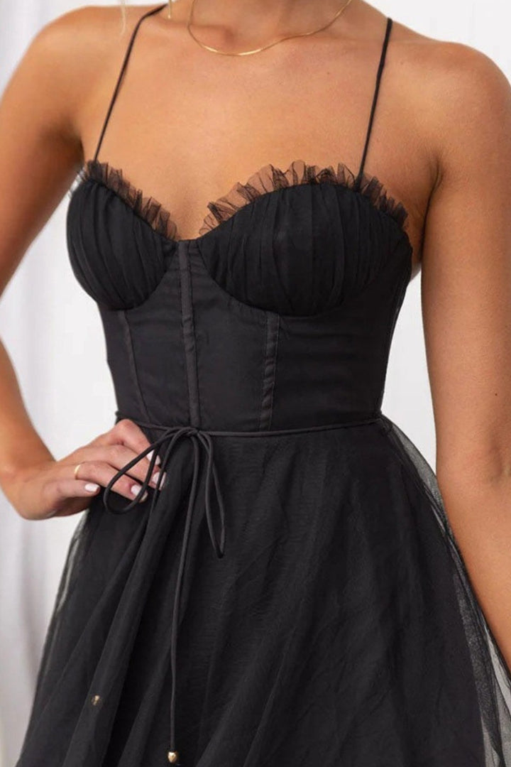 Riley | Women's Elegant Flowing Midi Dress - image 9