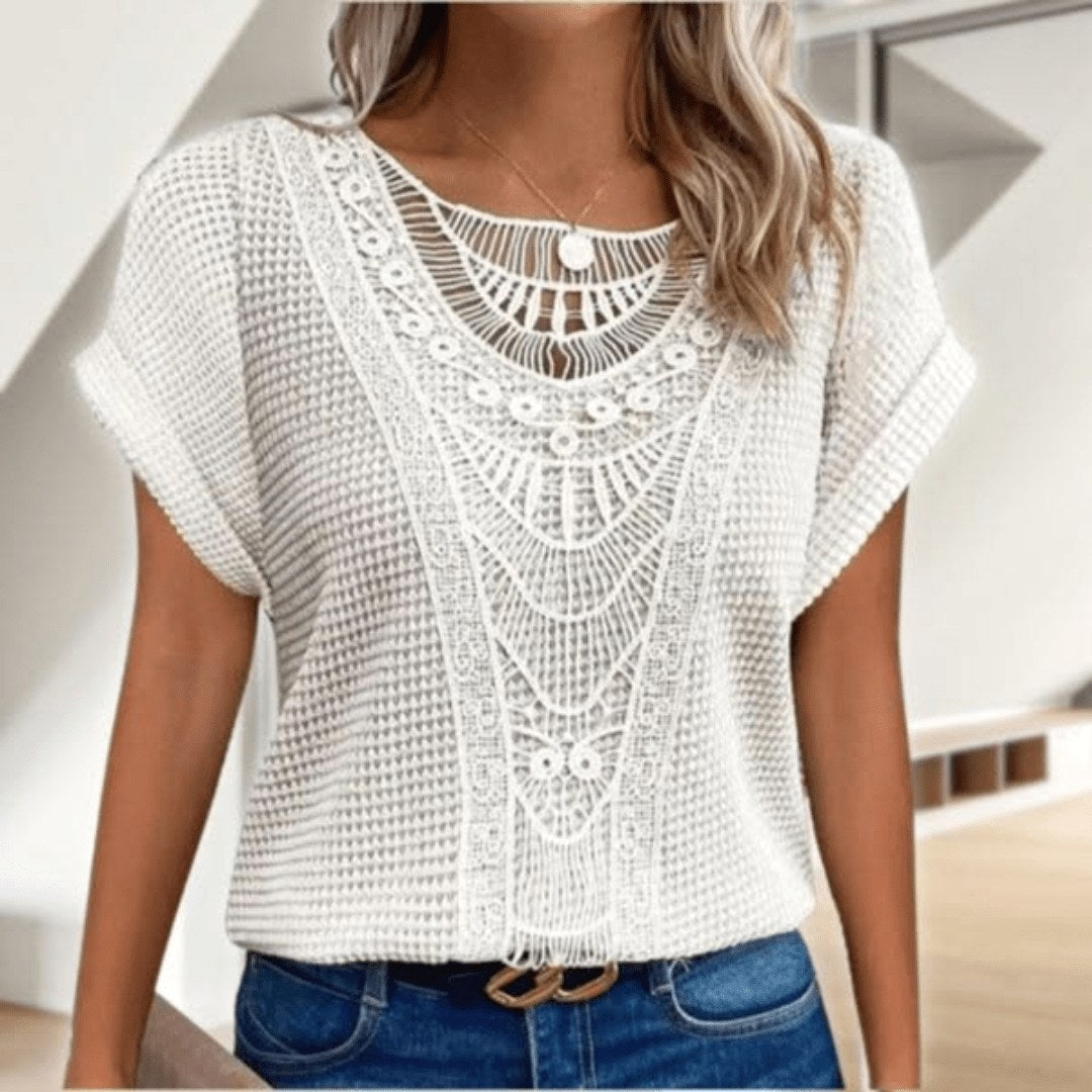 Riley | Women's Lightweight Linen Blouse - image 2