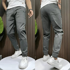 Robert | Men's Stretch Cargo Trousers, Lightweight Flexible Trousers | Animated Apparel | Beige