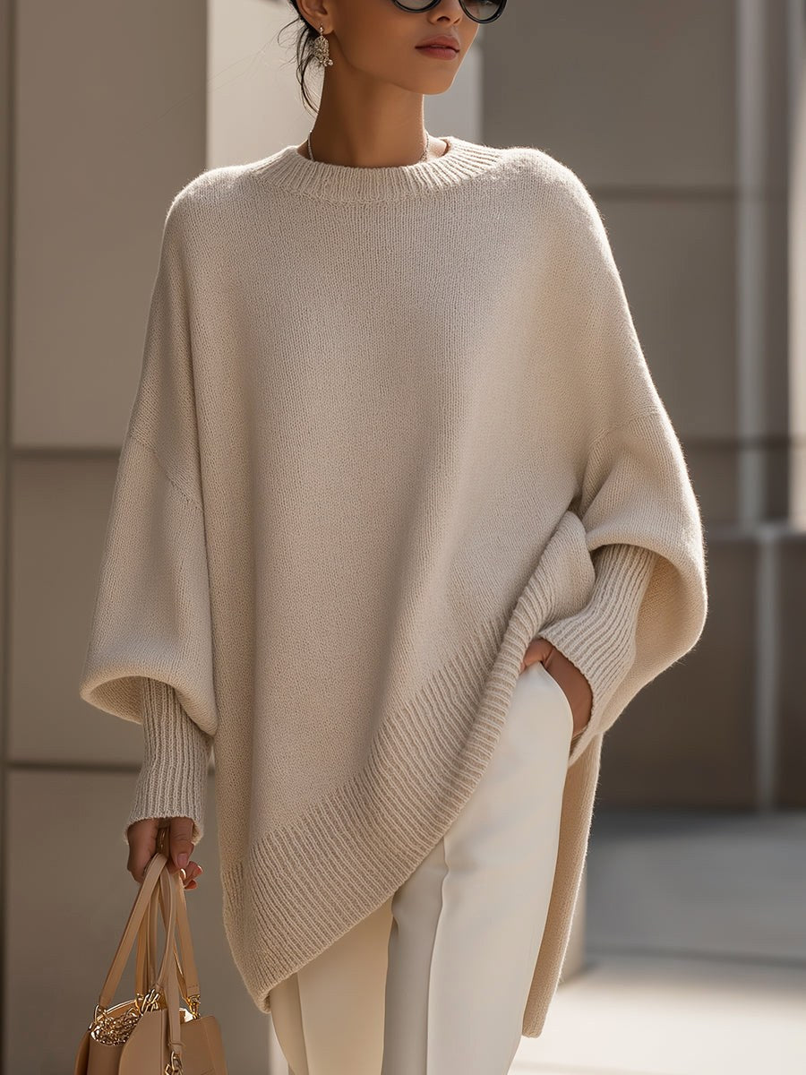 Rosalie | Women's Oversized Knit Sweater, Soft Drape Jumper | Animated Apparel