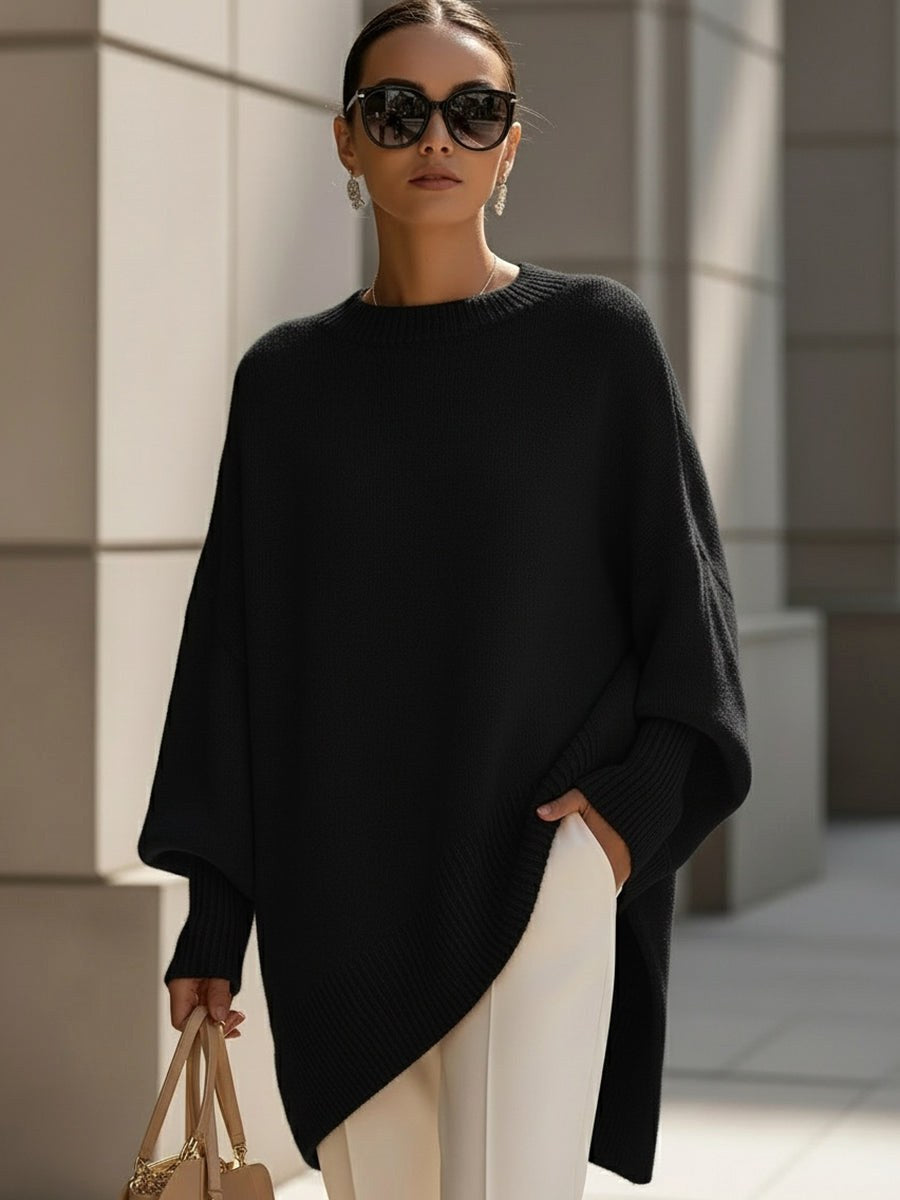 Rosalie | Women's Oversized Knit Sweater, Soft Drape Jumper | Animated Apparel