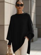 Rosalie | Women's Oversized Knit Sweater, Soft Drape Jumper | Animated Apparel