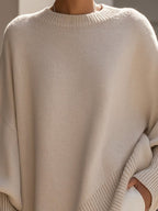 Rosalie | Women's Oversized Knit Sweater, Soft Drape Jumper | Animated Apparel