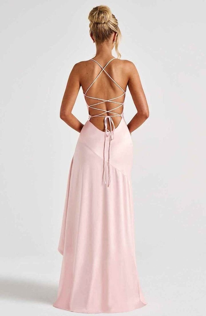 Rosalie | Women's Ruffled Hem Maxi Dress - image 13
