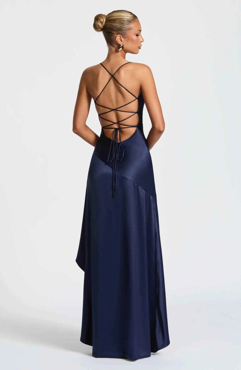 Rosalie | Women's Ruffled Hem Maxi Dress - image 7