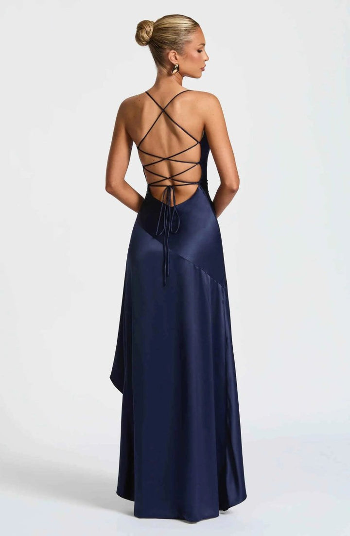 Rosalie | Women's Ruffled Hem Maxi Dress - image 7