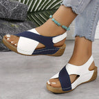Rowan | Women's Hiking Sandals with Arch Support - Blue