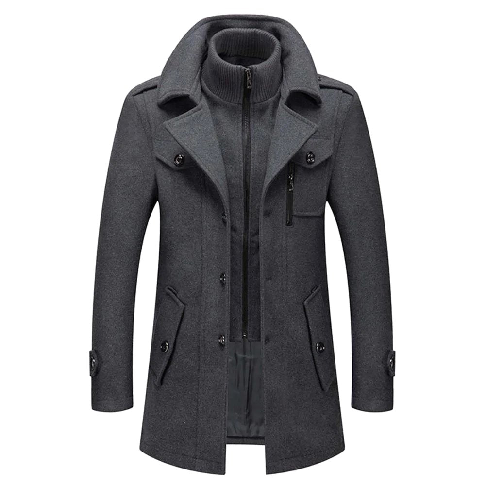 Rupert | Men's Classic Two-Piece Coat, Tailored Overcoat | Animated Apparel