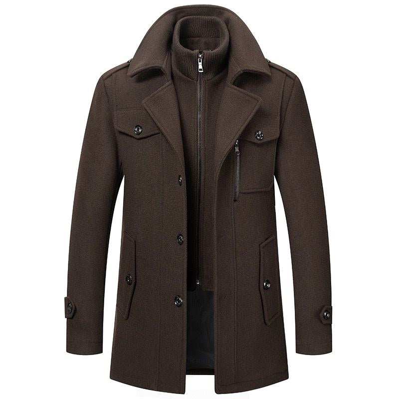 Rupert | Men's Classic Two-Piece Coat, Tailored Overcoat | Animated Apparel
