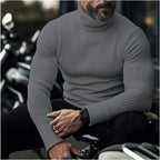 Rupert | Men's Roll-Neck Jumper, Structured Turtle-Neck Jumper | Animated Apparel