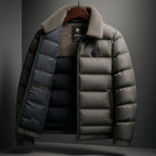 Ryan | Women's Quilted Puffer Jacket, Weather-Resistant Autumn Coat | Animated Apparel | Ocean