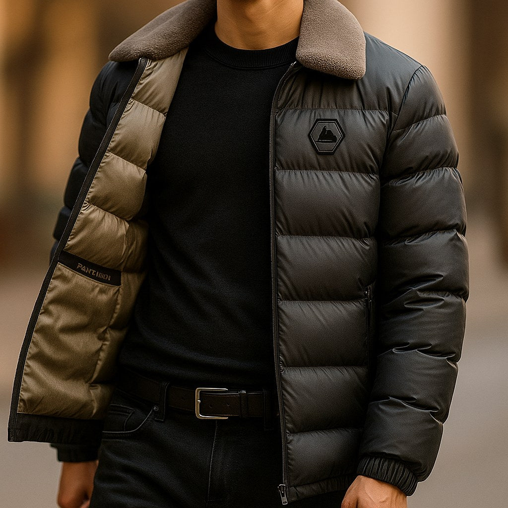 Ryan | Women's Quilted Puffer Jacket, Weather-Resistant Autumn Coat | Animated Apparel