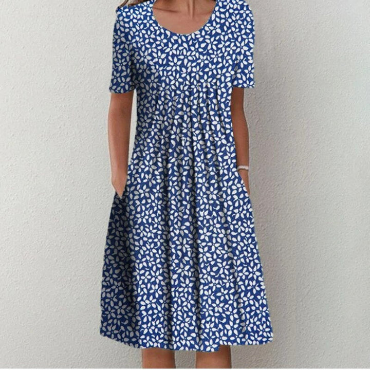 Savannah | Women's Casual Floral Midi Dress - image 18