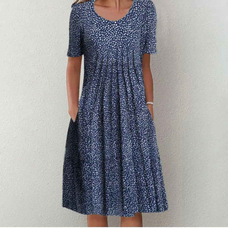 Savannah | Women's Casual Floral Midi Dress - image 21