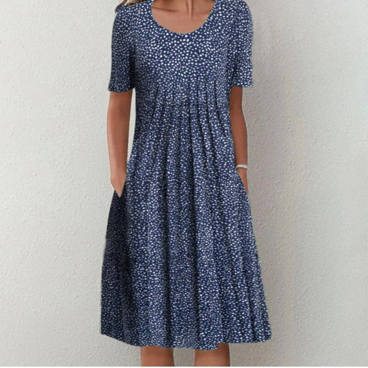 Savannah | Women's Casual Floral Midi Dress - image 21
