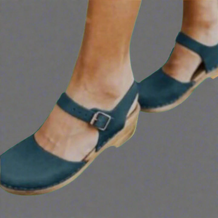 Savannah | Women's Comfortable Platform Sandals - Beige