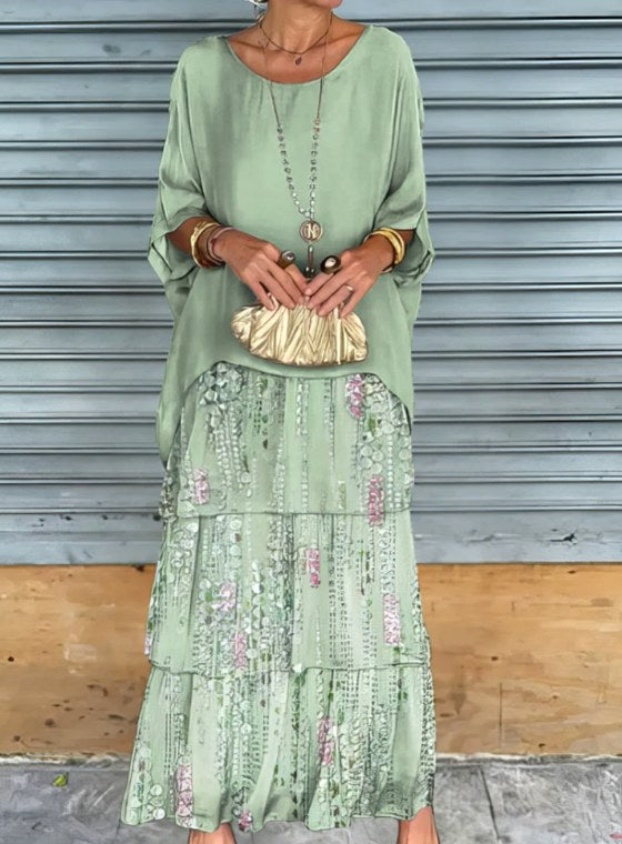 Savannah | Women's Elegant Fluid Maxi Dress - image 18