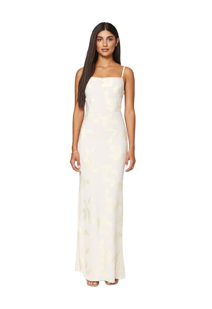 Savannah | Women's Floral Print Fit-and-Flare Maxi Dress - image 8