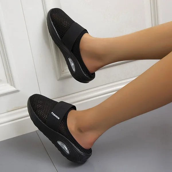 Savannah | Women's Orthopedic Sandals - Zwart