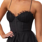 Savannah | Women's Spaghetti Strap Midi Dress - image 7