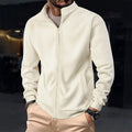 Eloise | Women's Zip-Through Cardigan with Stand Collar, Ribbed Knit Cardigan | Animated Apparel