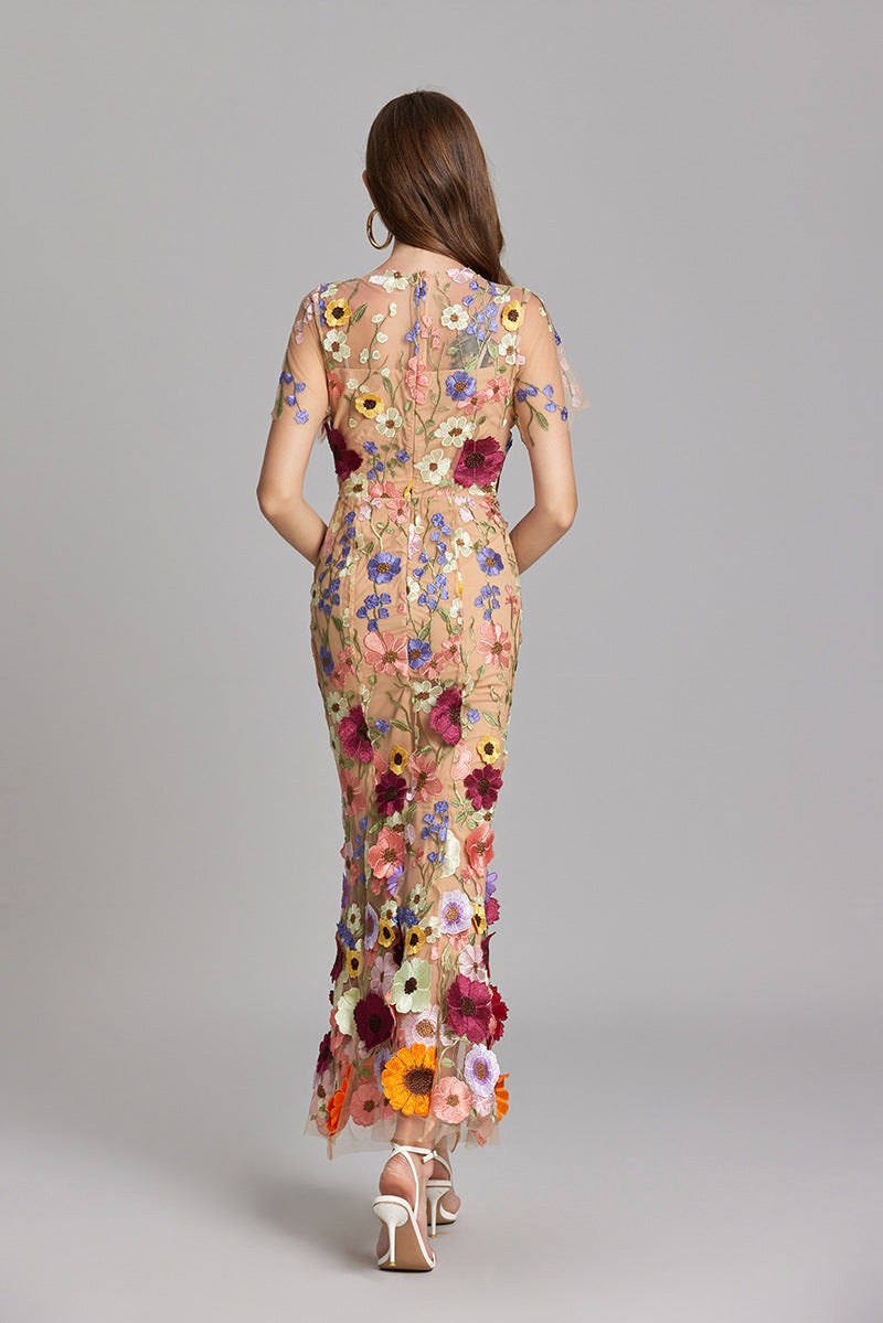 Scarlett | Women's Floral Midi Dress - image 10