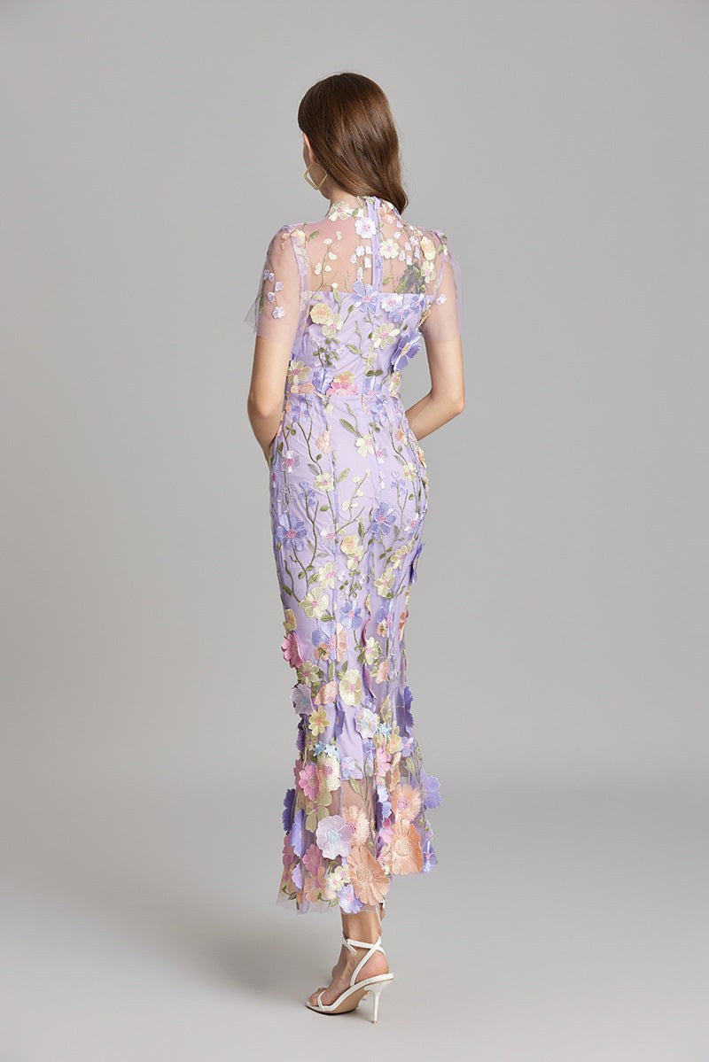 Scarlett | Women's Floral Midi Dress - image 14