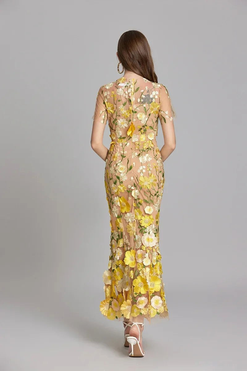 Scarlett | Women's Floral Midi Dress - image 18