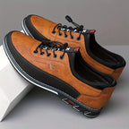 Scott | Men's Oxford Shoes with Vegan Leather Upper, Handcrafted Formal Shoes | Animated Apparel | Grey