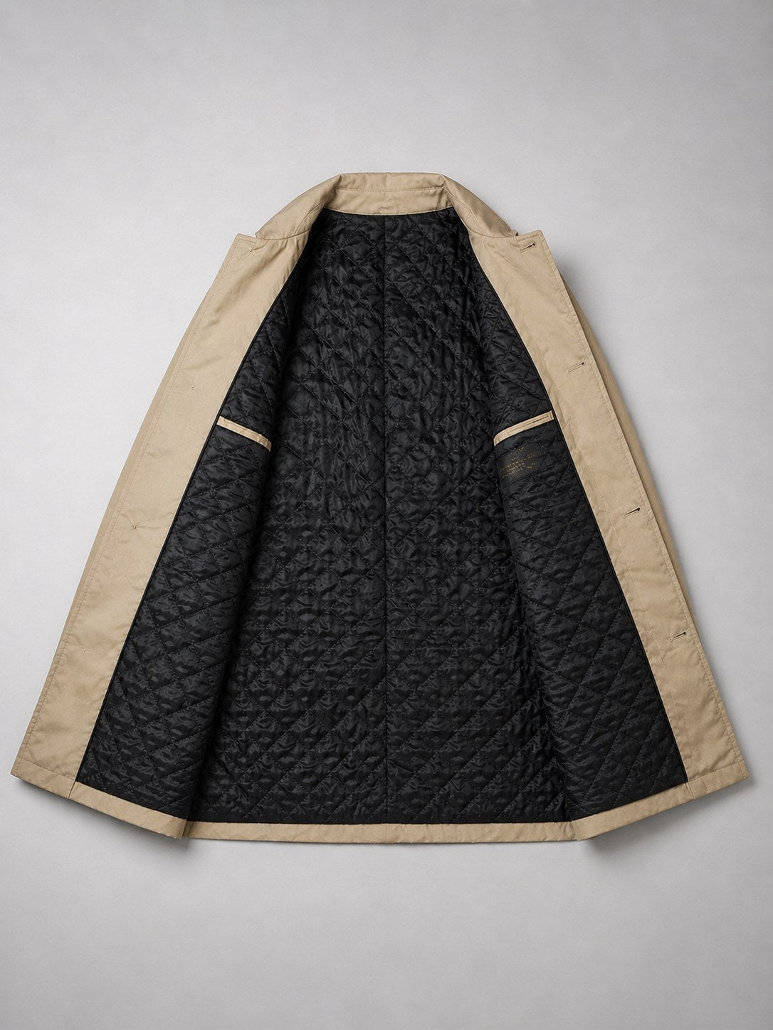 Scott | Men's Tailored Longline Coat, Button Front Overcoat | Animated Apparel
