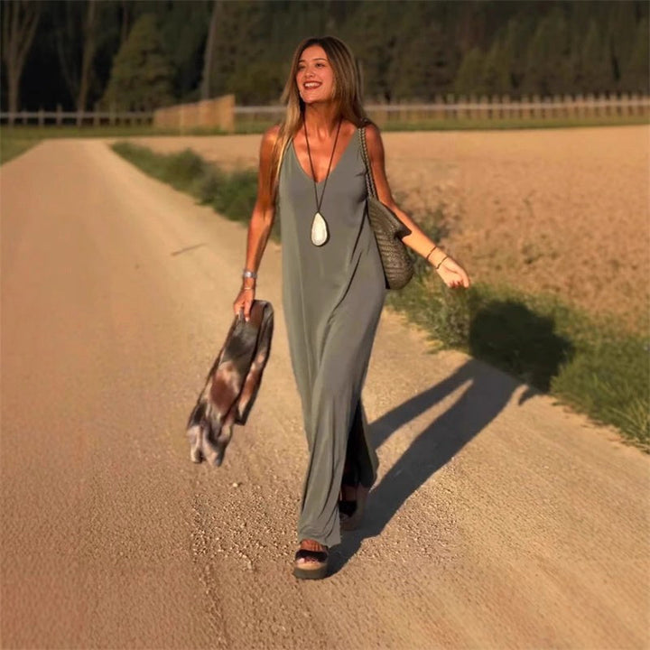Selma | Women's Sleeveless Casual Wrap Dress - image 2