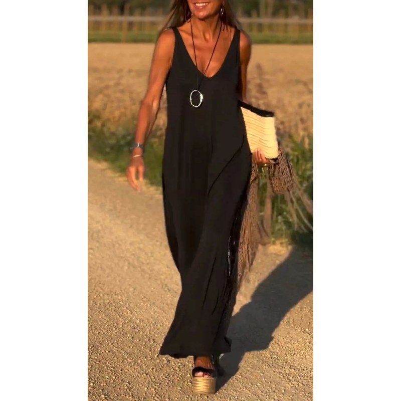 Selma | Women's Sleeveless Casual Wrap Dress - image 3