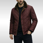 Shane | Men's Padded Jacket with Soft Lining, Lightweight Insulated Coat | Animated Apparel | Blue