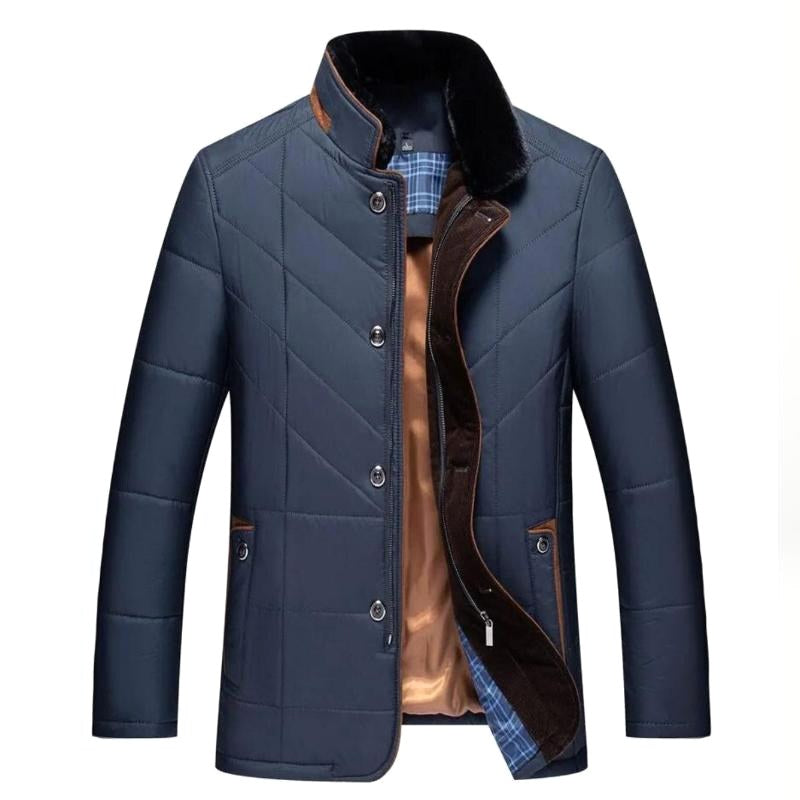 Shane | Men's Padded Jacket with Soft Lining, Lightweight Insulated Coat | Animated Apparel