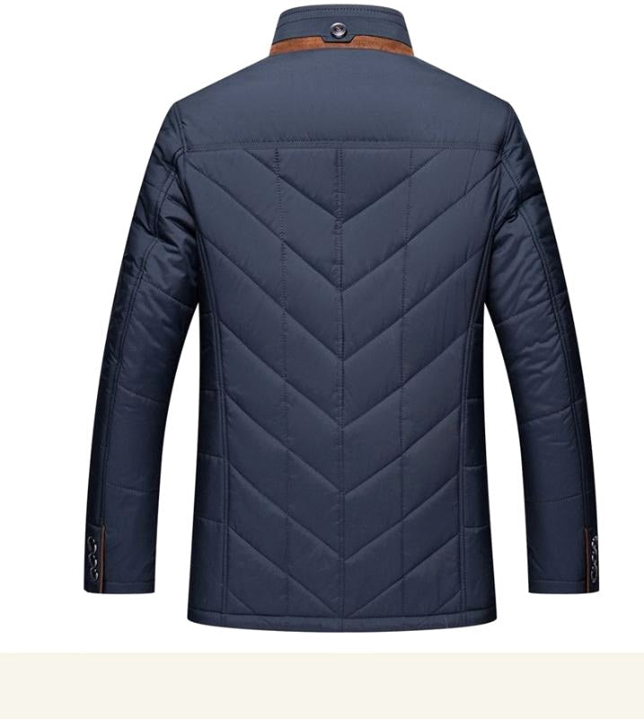 Shane | Men's Padded Jacket with Soft Lining, Lightweight Insulated Coat | Animated Apparel