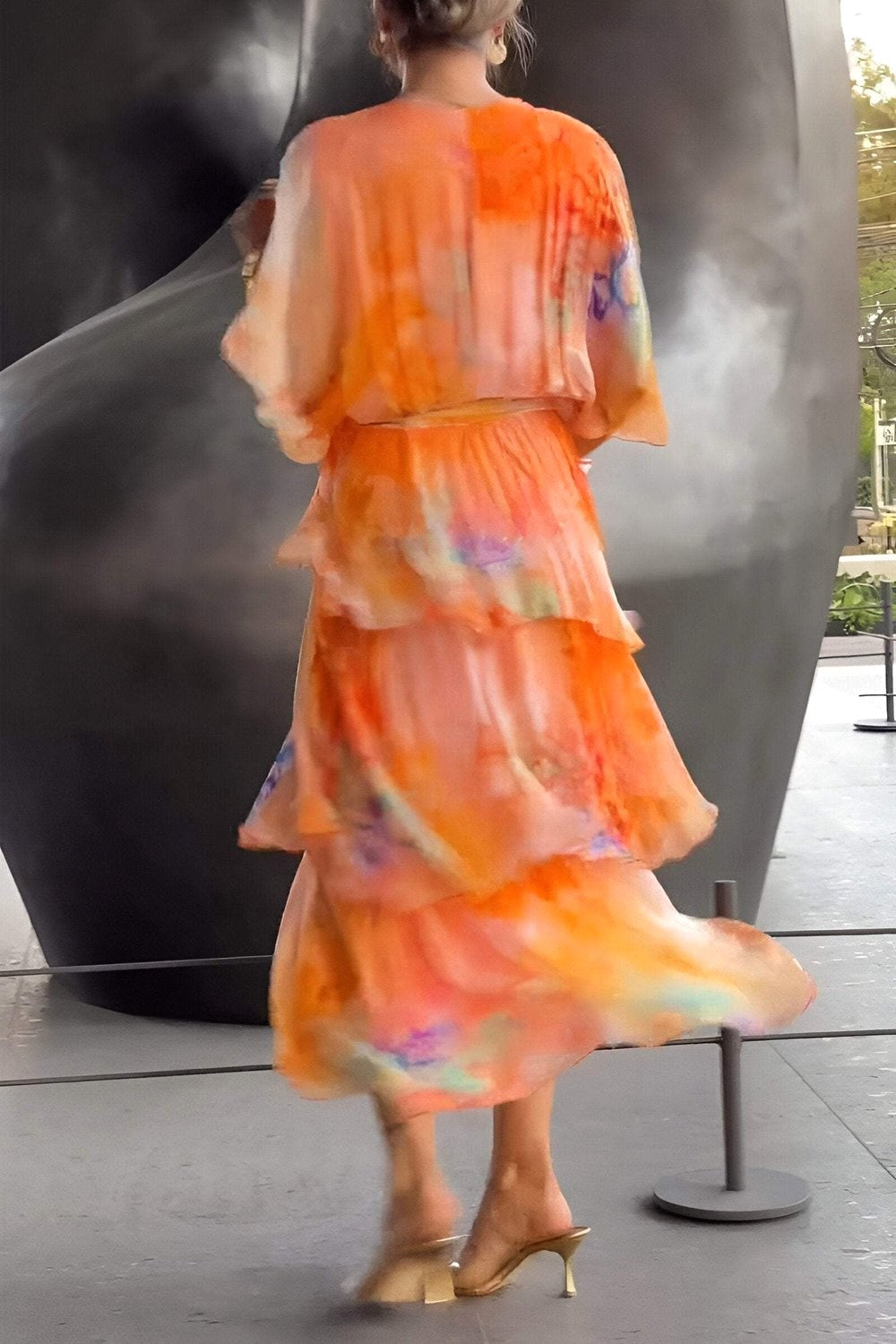 Sienna | Women's Bohemian Print Maxi Dress - image 6