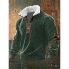 Spencer | Men's High-Neck Fleece Jumper, Warm Layering Jumper | Animated Apparel