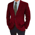 Charles | Men's Single-Breasted Blazer, Two-Button Retro Jacket | Animated Apparel