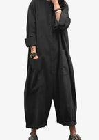 Stella | Women's Relaxed Winter Jumpsuit - Giallo