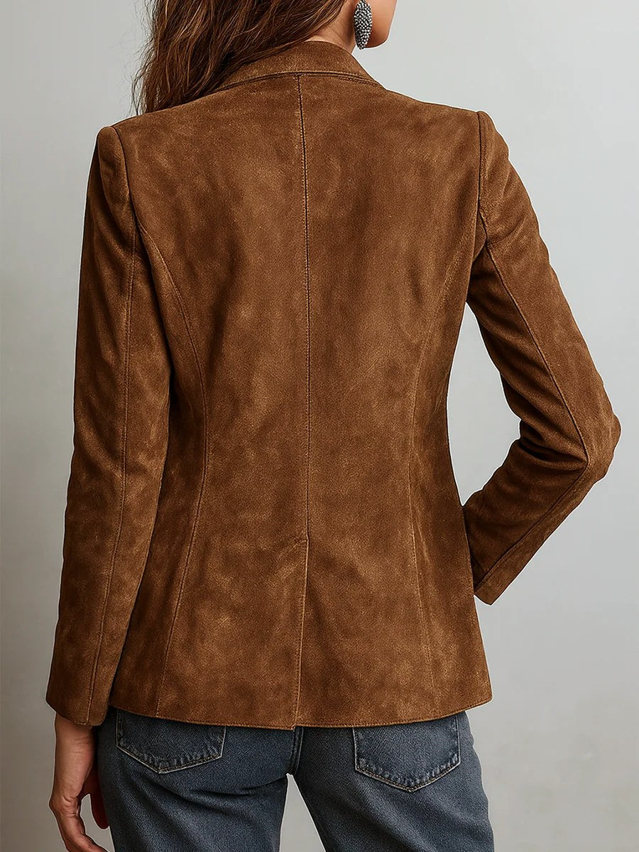 Stella | Women's Vintage Suede Jacket - image 2