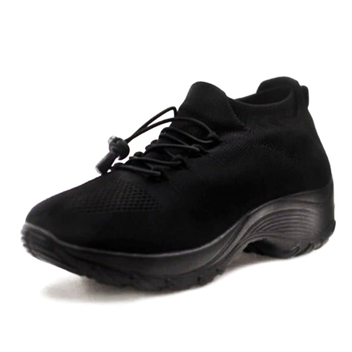 Theresa | Women's Comfort Pain-Relief Shoes - Midnight Black