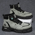 Thomas | Men's Work Boots with Dial Lock System, Heavy Duty Safety Boots | Animated Apparel