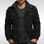 Trevor | Men's Insulated Winter Jacket, Practical Warmth Coat | Animated Apparel | Black