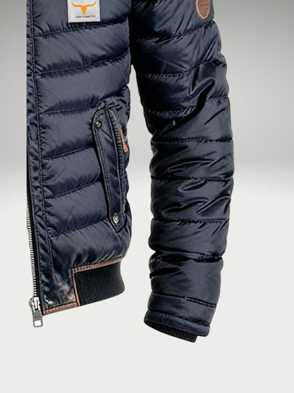 Trevor | Men's Quilted Jacket with Relaxed Fit, Lightweight Autumn Jacket | Animated Apparel
