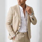 Walker | Men's Slim-Fit Suit, Tailored Two-Piece Suit | Animated Apparel