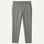 Tristan | Men's Checked Slim Fit Trousers, Smart Casual Trousers | Animated Apparel