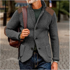 Tristan | Men's Knitted Cardigan, Warm Layering Cardigan | Animated Apparel