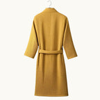 Tyler | Men's Cotton Waffle Lightweight Bathrobe, Spa Robe with Belt | Animated Apparel