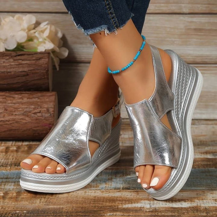 Vivienne | Women's Orthopedic Sandals - Silver