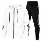 Warren | Men's Relaxed-Fit Tracksuit, Contemporary Two-Piece Set | Animated Apparel